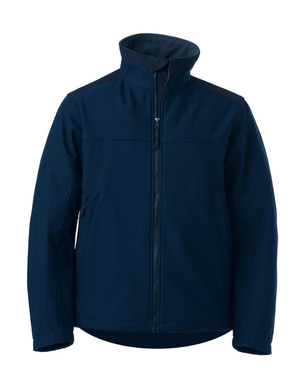 Workwear Soft Shell Jacket [French Navy, 4XL]