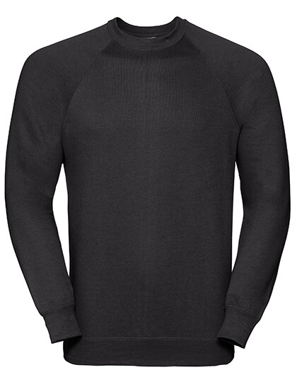 Raglan-Sweatshirt [Black, XL]