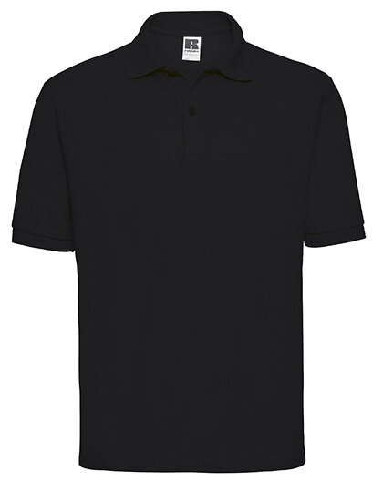 Poloshirt 65/35 [Black, 4XL]