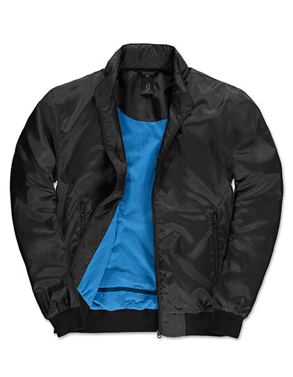 Jacket Trooper /Men [Black Cobalt Blue, 2XL]