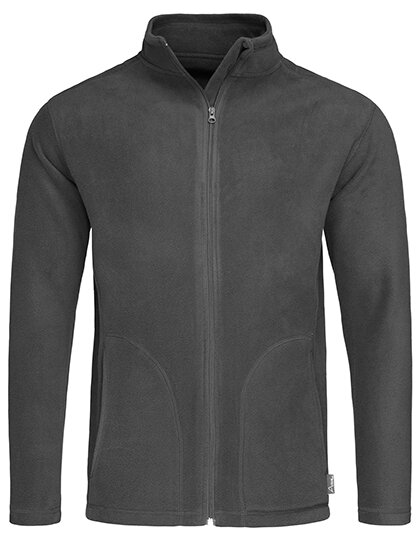 Active Fleece Jacket [Grey Steel (Solid), L]