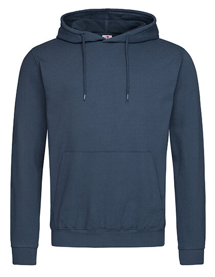 Hooded Sweatshirt [Navy Blue, L]