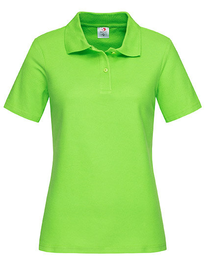 Short Sleeve Polo for women [Kiwi Green, XL]
