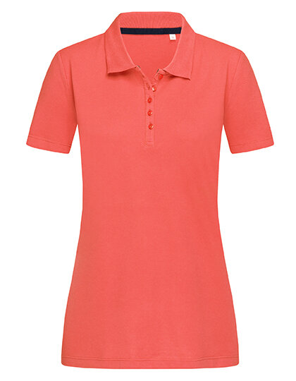 Hanna Polo for women [Salmon Pink, M]