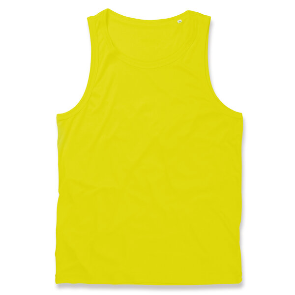 Active Sports Top [Cyber Yellow, M]