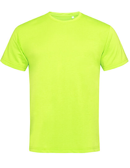 Active Cotton Touch Crew Neck [Cyber Yellow, M]