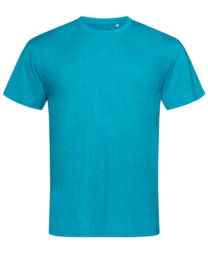 Active Cotton Touch Crew Neck [Hawaii Blue, M]