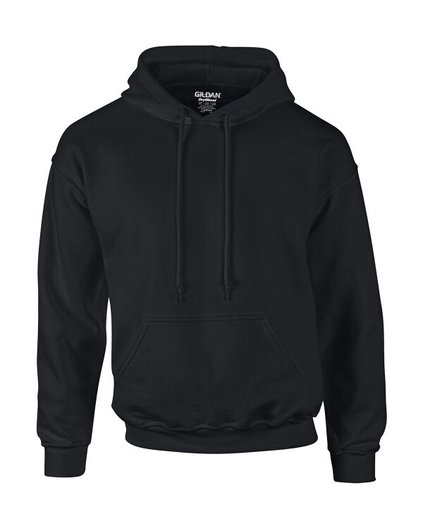 DryBlend Hooded Sweatshirt [Black, 2XL]