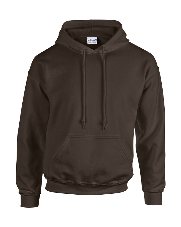 Heavy Blend Hooded Sweatshirt [Dark Chocolate, L]