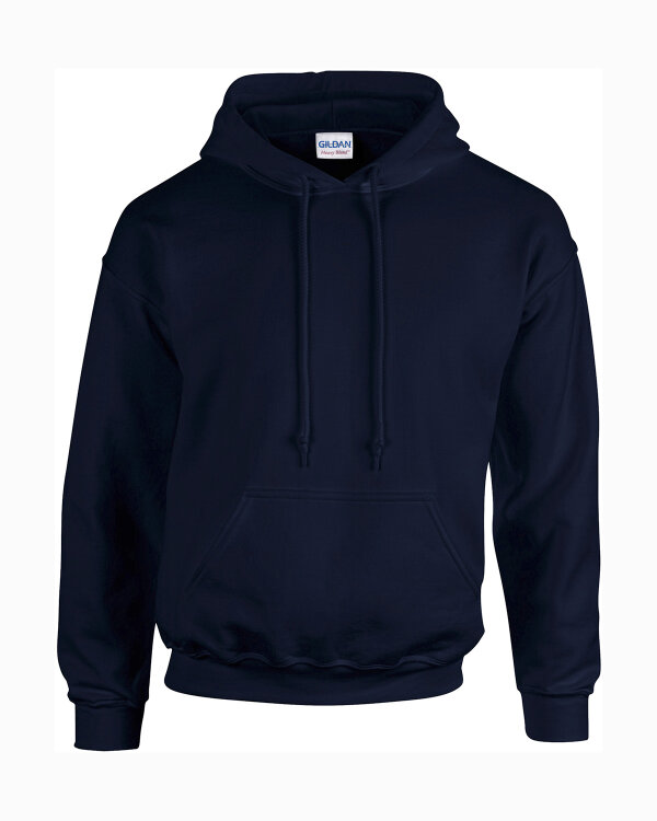 Heavy Blend Hooded Sweatshirt [Navy, L]