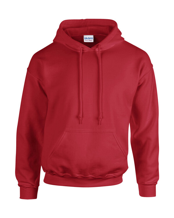 Heavy Blend Hooded Sweatshirt [Red, 2XL]