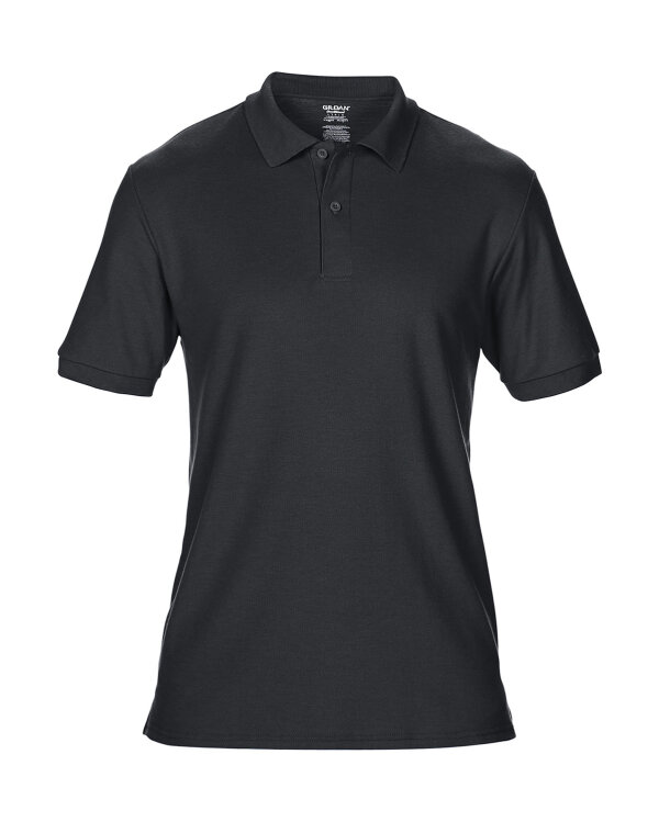 DryBlend Double Piqué Sport Shirt [Black, L]
