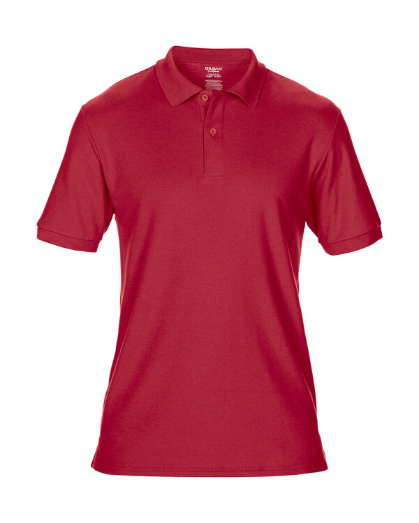 DryBlend Double Piqué Sport Shirt [Red, 3XL]