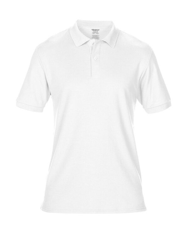 DryBlend Double Piqué Sport Shirt [White, 5XL]