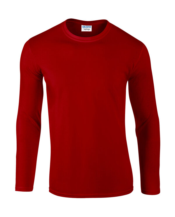 Softstyle® Long Sleeve T-Shirt [Red, S]