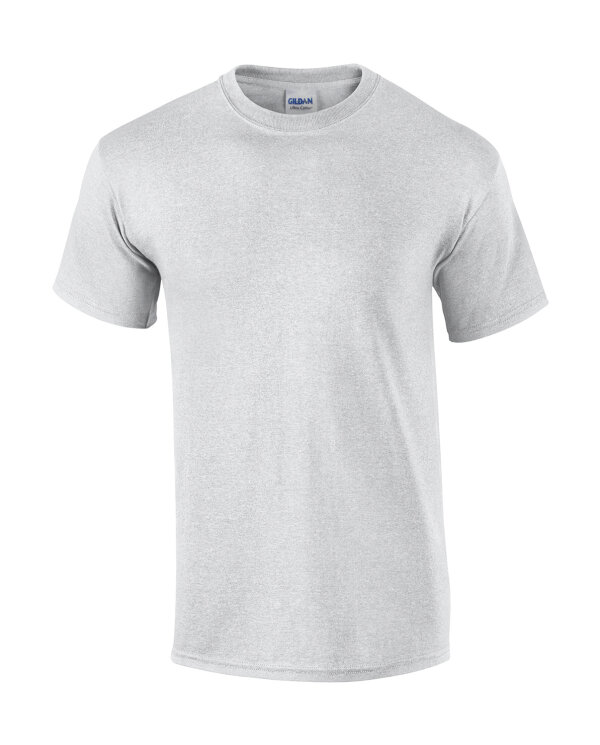 Ultra Cotton T-Shirt [Ash Grey (Heather), L]