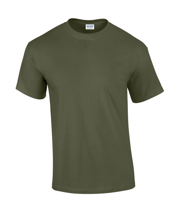 Ultra Cotton T-Shirt [Military Green, XL]