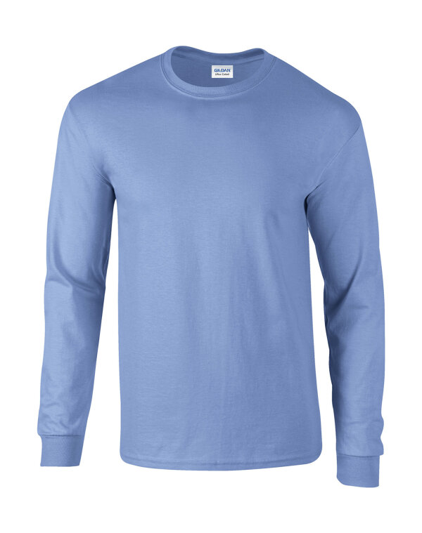 Ultra Cotton™ Long Sleeve T- Shirt [Carolina Blue, 2XL]
