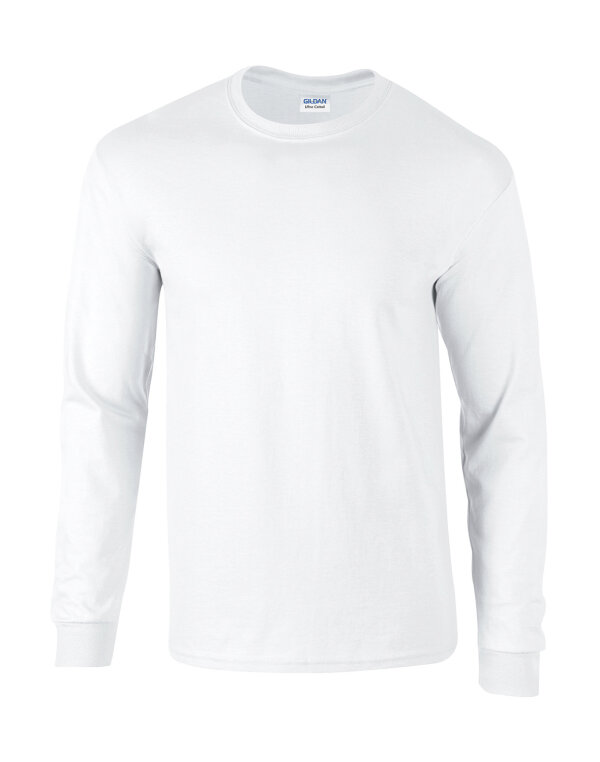 Ultra Cotton™ Long Sleeve T- Shirt [White, M]