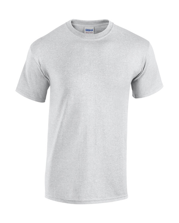 Heavy Cotton T- Shirt [Ash Grey (Heather), L]