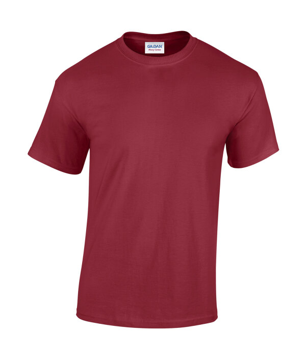 Heavy Cotton T- Shirt [Cardinal Red, L]
