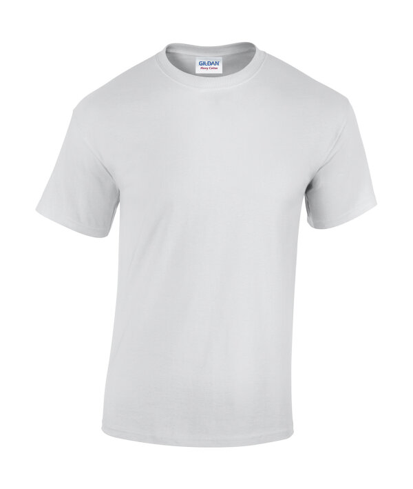 Heavy Cotton T- Shirt [White, L]