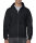 Heavy Blend Full Zip Hooded Sweatshirt [Black, XL]