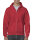 Heavy Blend Full Zip Hooded Sweatshirt [Red, 3XL]
