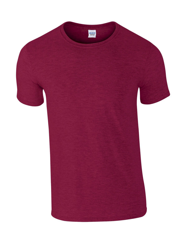 Softstyle® T- Shirt [Antique Cherry Red (Heather), L]