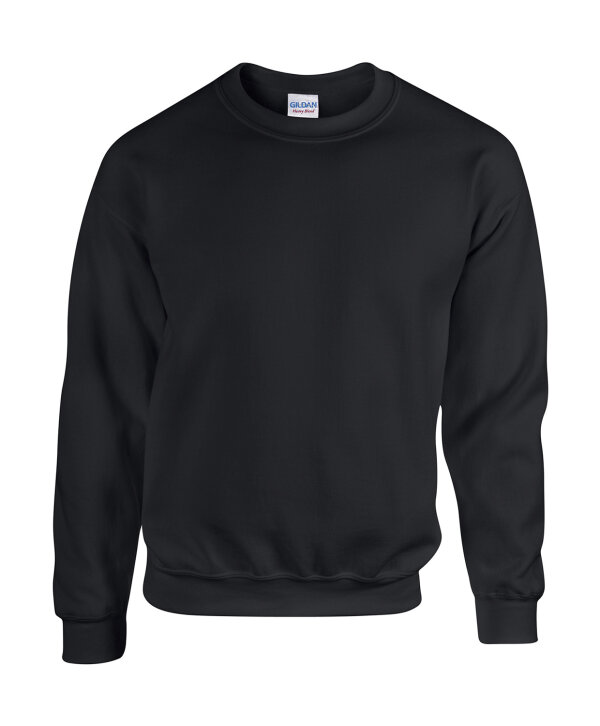 Heavy Blend Crewneck Sweatshirt [Black, M]