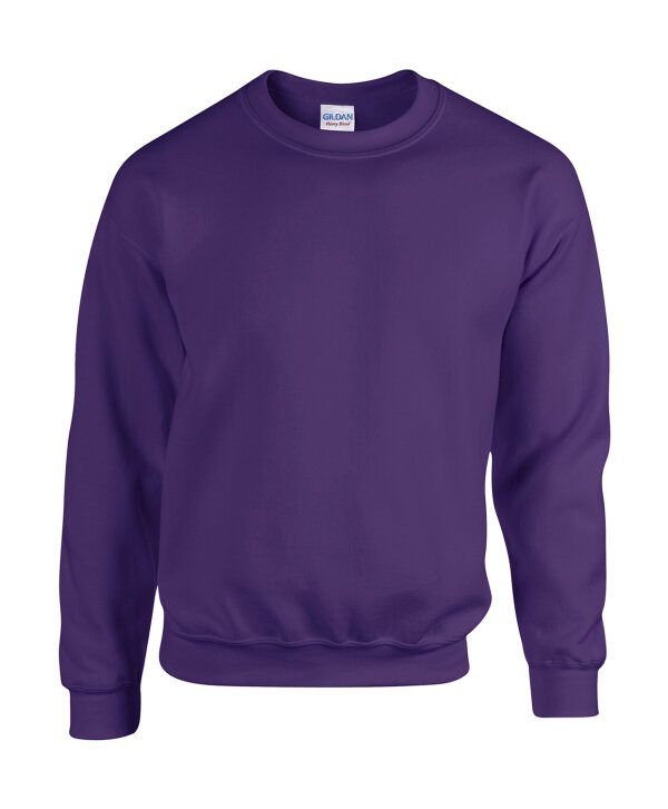 Heavy Blend Crewneck Sweatshirt [Purple, M]