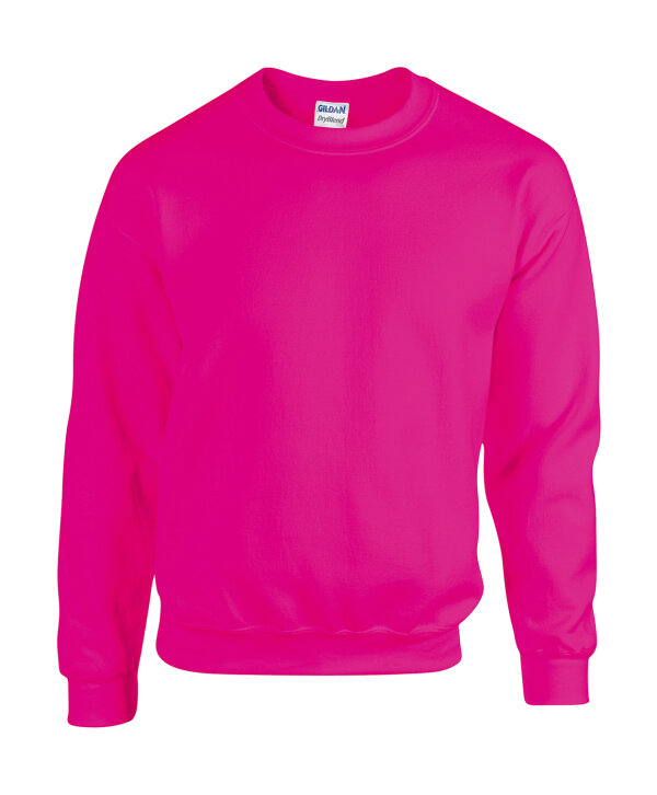Heavy Blend Crewneck Sweatshirt [Safety Pink, L]