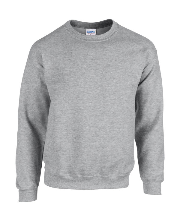 Heavy Blend Crewneck Sweatshirt [Sport Grey (Heather), M]