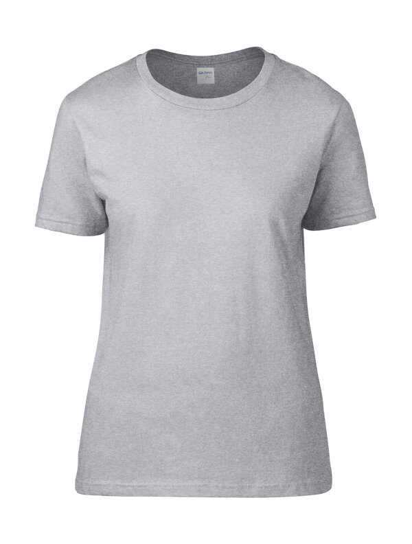Premium Cotton® Ladies` T-Shirt [Sport Grey (Heather), M]