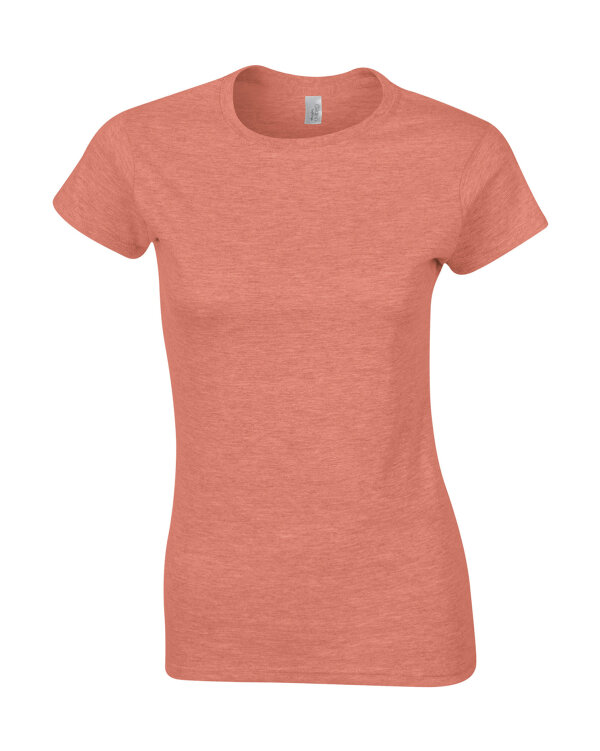 Softstyle® Ladies´ T- Shirt [Heather Orange, M]