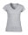 Softstyle® Ladies´ V-Neck T-Shirt [Sport Grey (Heather), M]