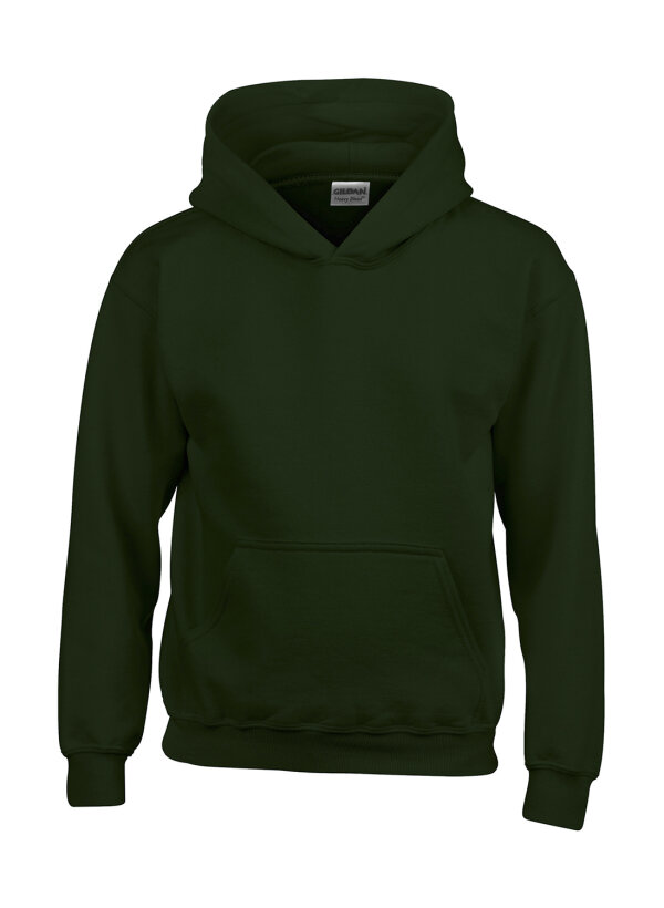 Heavy Blend™ Youth Hooded Sweatshirt [Forest Green, 104/110]