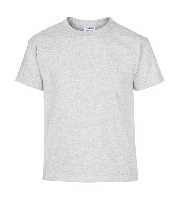 Heavy Cotton™ Youth T- Shirt [Ash Grey (Heather), 140/152]