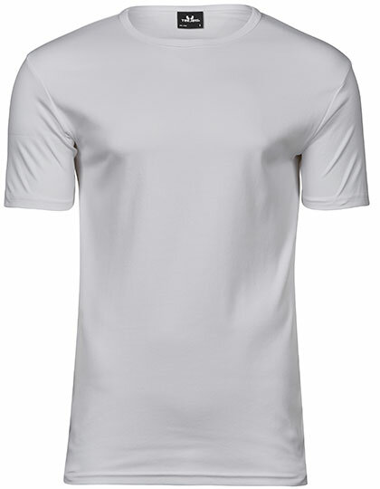 Mens Interlock Bodyfit T-Shirt [White, 3XL]