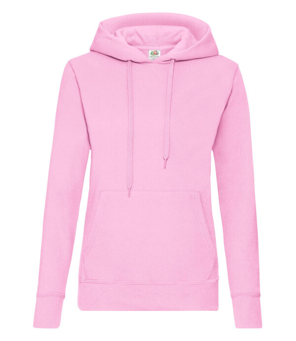 Lady-Fit Hooded Sweat [Rosa, XL]