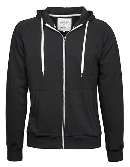 Urban Zip Hoodie Jacket [Black, S]