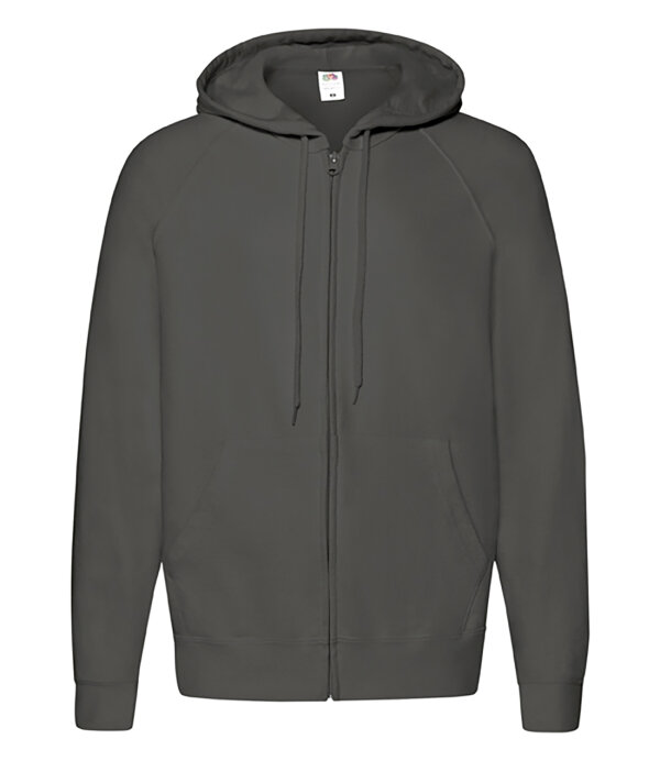 Lightweight Hooded Sweat Jacket [Graphit, L]