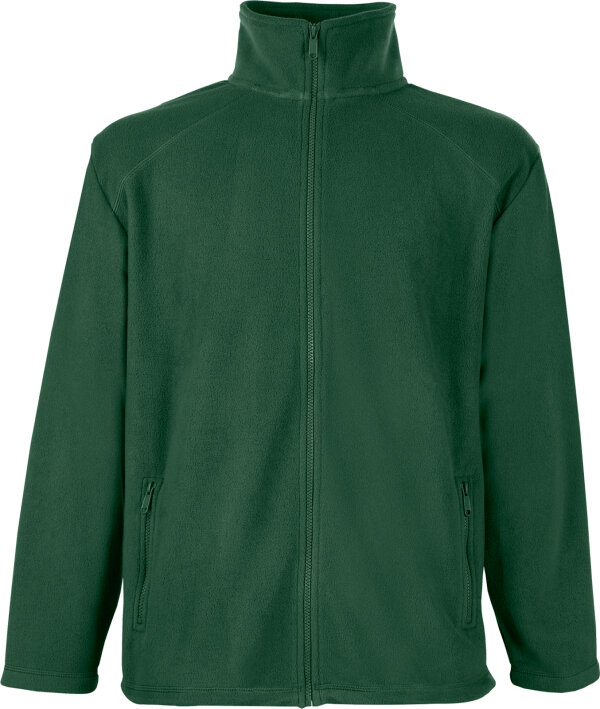 Full Zip Fleece Jacket [Flaschengrün, XL]