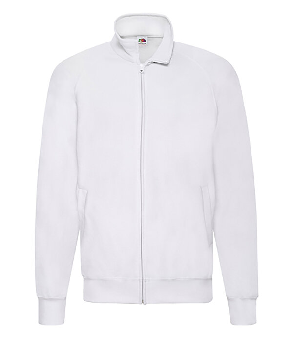 Lightweight Sweat Jacket [Weiß, 2XL]