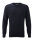 Mens V-Neck Knitted Pullover [french navy, XXS]