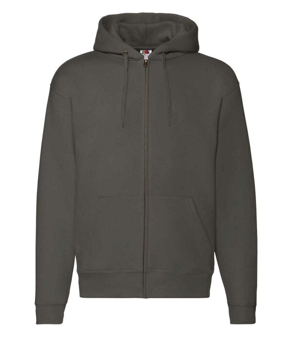 Premium Hooded Sweat Jacket [Anthrazit, S]
