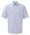 Mens Short Sleeve Easy Care Oxford Shirt [oxford blue, 3XL]