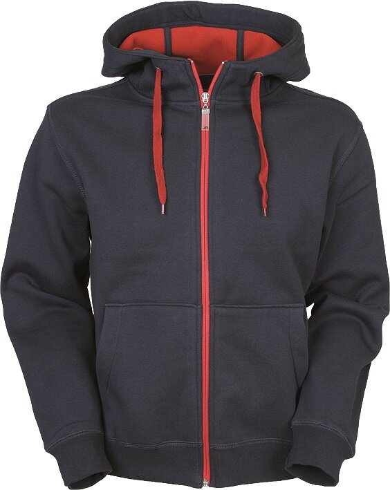 Mens Doubleface Jacket [red navy, XL]