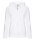 Lady-Fit Premium Hooded Sweat Jacket [Weiß, L]