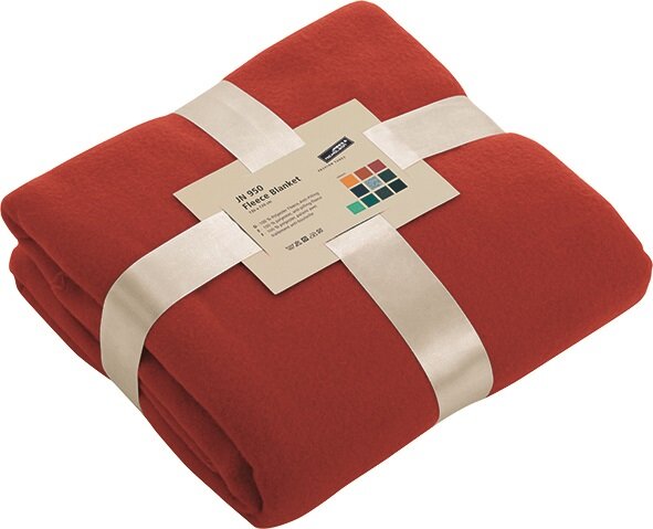 Fleece Blanket [burgundy, ]